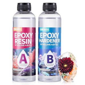 lot 3666 image: Pnente Artist-Grade Epoxy Resin Self-Leveling, Zero Bubbles &amp 5-Year UV Guard for River Tables, Jewelry, Resin Art Beginner-Friendly 11 Mix, Non-Toxic &amp Non-Yellowing (16oz)