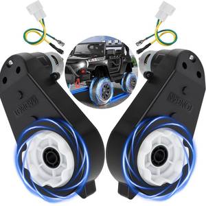 lot 3679 image: 24v Motor-50000RPM for Power Wheels,RS555 High-Speed Steel Gears Motor Gearbox for Kids Ride on Car -18V-24V Motor Conversion Kit,Upgrade Replacement Parts (24v-50000RPM) - Retail $30