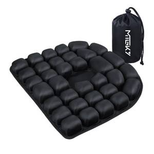 lot 3706 image: MTGKY Sondor Travel Cushion,Portable & Adjustable Airplane seat Cushion for Long Flights,Inflatable Cushion for Wheelchair, Travel,Driving - Retail $46