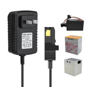 lot 3775 image: 12V Charger for Fisher Price Powered Wheels Gray Battery and Orange Top Batterys 12 Volt Battery Charger for All Powered Wheels Battery Kids Ride On Cars Power Adapter&nbsp