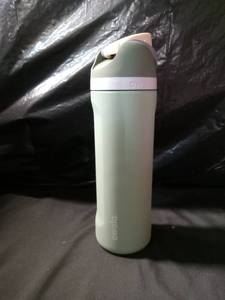 lot 4068 image: Owala Stainless Steel Water Bottle with Flip-Top Lid 24oz - Retail $35