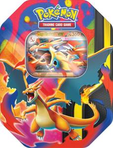 Pokemon TCG: Mega Charizard and Tin - Retail: $52