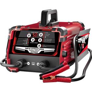 12V 24V Car Battery Charger & Engine Starter, 0-50A Automatic Battery Maintainer, 250 Cranking Amps, Jump Starter & Smart Trickle Charger, for Standard, AGM, Gel & Deep-Cycle Batteries - Retail: $140