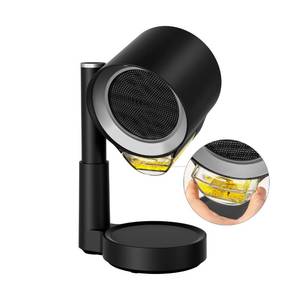 lot 4120 image: GroTawel Portable Range Hood Kitchen Countertop Cooking Exhaust Fan Quiet Smoke Removal - 3-Speed Suction Height & Angle Adjustable Design Dual-layer Filter- Plug-in for Apartments RV BBQ Hot Pot - Retail $88