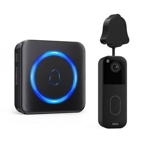 lot 4123 image: Wireless Doorbell Chime Compatible with Blink (1st & 2nd Gen)Nest (Wired,2nd & 3rd Gen)Ring Video Doorbell Wired, 58 Melodies, 5 Volume Levels (1Video Doorbell Extender 1 Chime) - Retail $50