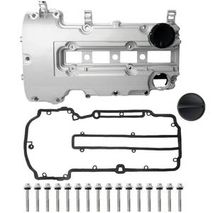 lot 4134 image: Upgraded Aluminum Valve Cover with Gasket, Bolts &amp Oil Filler Cap Compatible with 2011-2020 Chevy Cruze Sonic Trax Volt ELR Buick Encore 1.4L Turbo Replace 55573746 25198498 264-968 25198874 - Retail $73