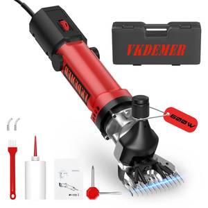 lot 4145 image: Vkdemer Electric Sheep Shears,600W Upgraded Professional Sheep Clippers,6 Speed Heavy Duty Shearing Clipper,13-Teeth Animal Grooming Clippers for Sheep Alpacas Goats and Thick Coat Animals - Retail $70