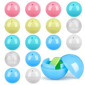 lot 4168 image: SUPVOX 30PCS Clear Plastic Vending Capsules, Refill Balls for Gumball &amp Candy Machines, Empty Toy Containers for Claw Machine, Bingo and Party Games&nbsp&nbsp