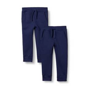 lot 4213 image: Amazon Essentials Girls Sweatpants with Elastic Waist and Drawstring, Pack of 2, Navy, XX-Large&nbsp&nbsp