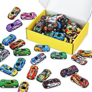 lot 4230 image: Vileafy 30 Mini Race Cars for Classroom Prizes, Party Favors for Kids 4-8 Years Old, Bulk Small Pull Back Car Toys for Treasure Box, Mini Toys Cars for Boys and Girls Goodie Bag Stuffers for Kids&nbsp