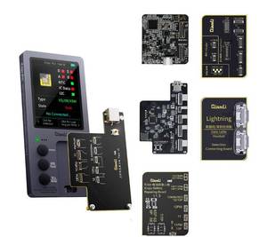lot 4249 image: Qianli iCopy 2.3 6 in 1 iPhone 788PXXRXSXSMAX11 Pro Max12131415 Pro  PM Face ID, LCD, Vibrator Transfer EEPROM Programmer & Battery, Lightening Board, True Tone - Retail $225