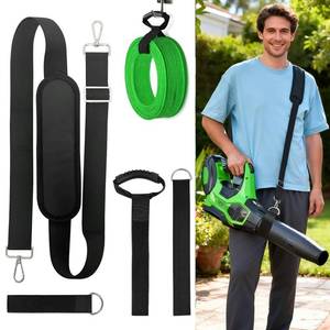 lot 4275 image: Seektik Universal Handle &amp Shoulder Strap with Metal Clips - 600D Leaf Blower Shoulder Strap - Compatible with WOLFMEN, EGO, Greenworks, DEWALT, Worx  Fits String Trimmer, Shrub Trimmer &amp Weed Eater&nbsp