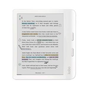 lot 4281 image: Kobo Libra Colour  eReader  7 Glare-Free Colour E Ink Kaleido 3 Display  Dark Mode Option  Audiobooks  Waterproof - Retail $260