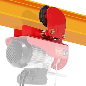 lot 3890 image: BEAMNOVA Electric Hoist Manual Trolley for 1.96-6.69 in I-Beam 1 Ton 2204 LBS for PA600 PA700 PA800 PA900 PA1000 Hoist Push Geared Overhead Heavy Duty Wheels Wide Flange - Retail $80