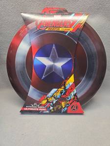 lot 470 image: Marvel Avengers Captain America Shield Dynamic Discs Aviator Ultimate Disc