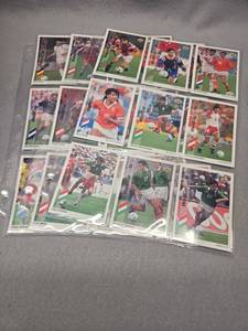 lot 480 image: 1994 Upper Deck World Cup Soccer Trading Cards Collection, 27 Cards