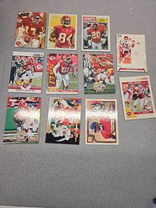 lot 486 image: Kansas City Chiefs Football Trading Cards Collection