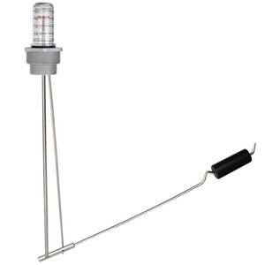 lot 1007 image: Oil Tank Gauge Fuel Level, Float, Vertical, 42 44 Depth, 1-12 2 NPT