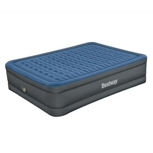 lot 1032 image: $99 Bestway Tough Guard Air Mattress Queen 18 with Built-in AC Pump