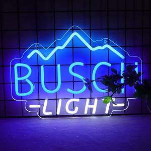 lot 1039 image: Beer Neon Signs for Wall Decor, LED Neon Lights for Bedroom, Bar & Pub