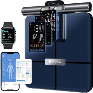 lot 1077 image: $144 8-Electrode Body Pod Scale, Smart Scale for BMI & Bone Density