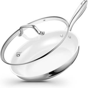 lot 1080 image: KOCH SYSTEME CS 12 Stainless Steel Pan with Lid, Induction Compatible
