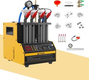lot 1100 image: $279 CT160 Fuel Injector Cleaner Tester, 4-Cylinder Ultrasonic Kit 110220V