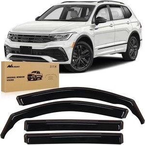 lot 1129 image: $56 Nilight Tiguan Vent Window Visors 2018-2024 (5-Seat) Rain Guards, 4PCS