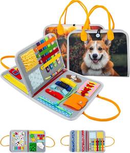 lot 1153 image: Fidget Blanket for Dementia & Alzheimers, Activities - Calming Busy Board