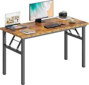 lot 1177 image: $106 DlandHome Folding Table Desk, Workstation for Home Office (47in)