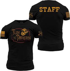 lot 1193 image: Grunt Style Tun Tavern Staff USMC Mens T-Shirt
