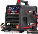 $480 YESWELDER 205A MIG Welder Dual Voltage 110/220V, 5in1 MIG/Spool Gun/TI