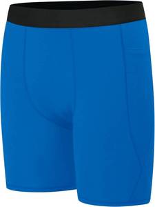 lot 37507 image: Youth Boys Compression Shorts - Performance Spandex Athletic Underwear for Basketball with Side Pocket
