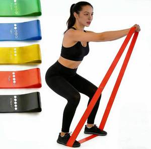 lot 37595 image: Resistance Band Fitness Set, Multi-Functional Home Workout Bands, Exercise Equipment for Strength Training, Yoga & Pilates, Unisex