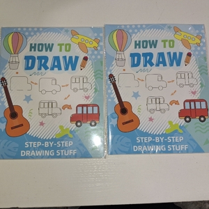 lot 37611 image: HOW TO DRAW STEP BY STEP DRAWING STUFF 2 PACK