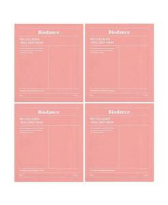 lot 38061 image: Biodance Bio Collagen-Real Deep Beauty Mask 4 Sheets - 1.19 oz (34 g) Each - 4 Count