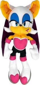 lot 38106 image: Great Eastern GE-7542 Sonic The Hedgehog Rouge The Bat 11 Plush