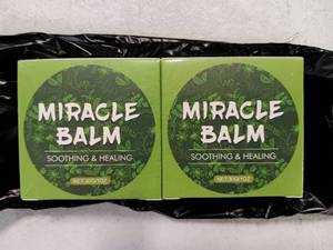 lot 38726 image: 2 Packs Miracle Balm Soothing and Healing 1oz