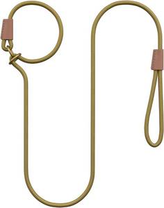 lot 38728 image: Slip Lead Dog Leash No Pull No Collar Needed Easy OnOff Classic Comfortable Handle Lightweight Durable Strong Rope for Walking Hiking and Daily Outdoor Use, Khaki, 71 inch
