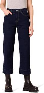 lot 38705 image: Amazon Essentials Womens High-Rise Regular-Fit Ankle-Length Wide-Leg Jeans - Discontinued Colors