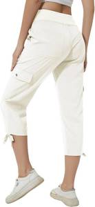lot 38921 image: YuKaiChen Womens Capris Hiking Summer Pants Outdoor Athletic Casual with Pockets Size 2XL