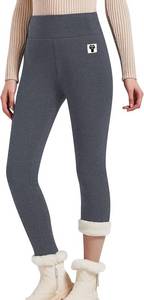 lot 38955 image: Hixiaohe Casual Sherpa Fleece Lined Leggings Women Winter Warm Pants High Waisted Stretchy Thick Thermal Tights Cold Weather SIZE XL