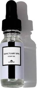 lot 37993 image: Hotel Inspired Home Perfume Collection -Sanctuary Spa  Premium Essential Oil Blend (15mL0.5 fl Oz) Aroma with White Tea, Jasmine & Cedarwood Long-Lasting, Dropper for Diffuser  Made in USA