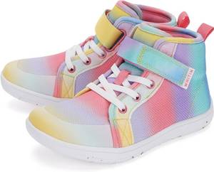 lot 40169 image: WHITIN KidsToddler Wide Barefoot Shoes  GirlsBoys Classic High Top Sneakers  Wide Foot Freedom  Natural Growth Size 27