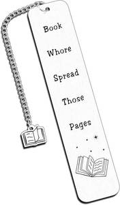 lot 40171 image: Dark Romance Book Marks for Reading Women Book Lovers Gifts Bookish Booktok Gifts Valentines Gift for Her Spicy Book Readers Female Friends Reading Book Club Gifts Wicked Merch