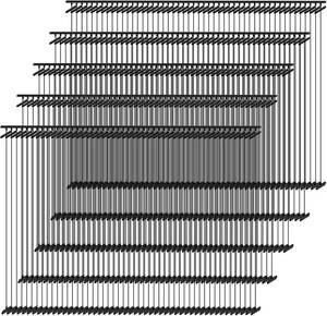 lot 40232 image: 5000 Pieces Standard Tagging Fasteners Standard Tag Pins Plastic Regular Garment Clothing Price Tag Label Standard Tagging Barbs (Black, 3 Inches)