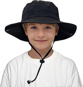 lot 40249 image: Jastore Waterproof Quick Dry Kids Fishing Safari Hat Boys Sun Hat Girls Beach Hat UPF 50 Outdoor Bucket Hat Color Khaki