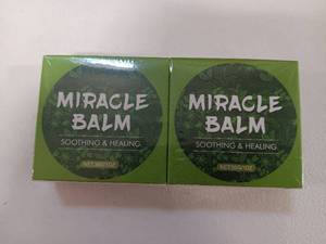 lot 40250 image: 2 Packs Miracle Balm Soothing And Healing 1oz