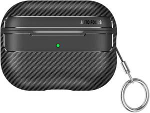 lot 40256 image: Carbon Fiber Grain Pattern Soft Silicon Earphone Case Cover for Airpods Pro 2nd Gen 2022 (for Airpods Pro 2)