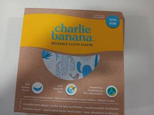 lot 41706 image: Charlie Banana Reusable Cloth Diaper - One Size